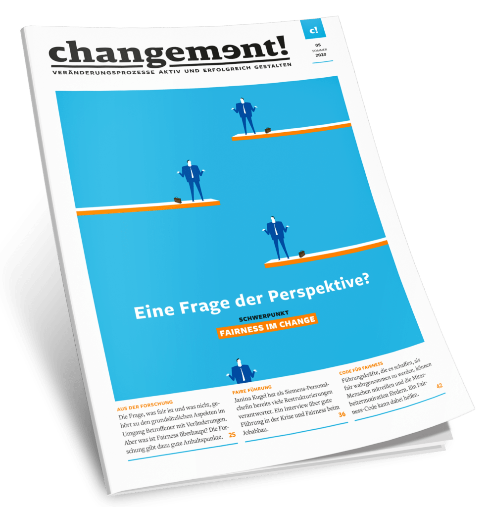 changement eine Frage der Perspektive ein Beitrag von Ulrich Wiek